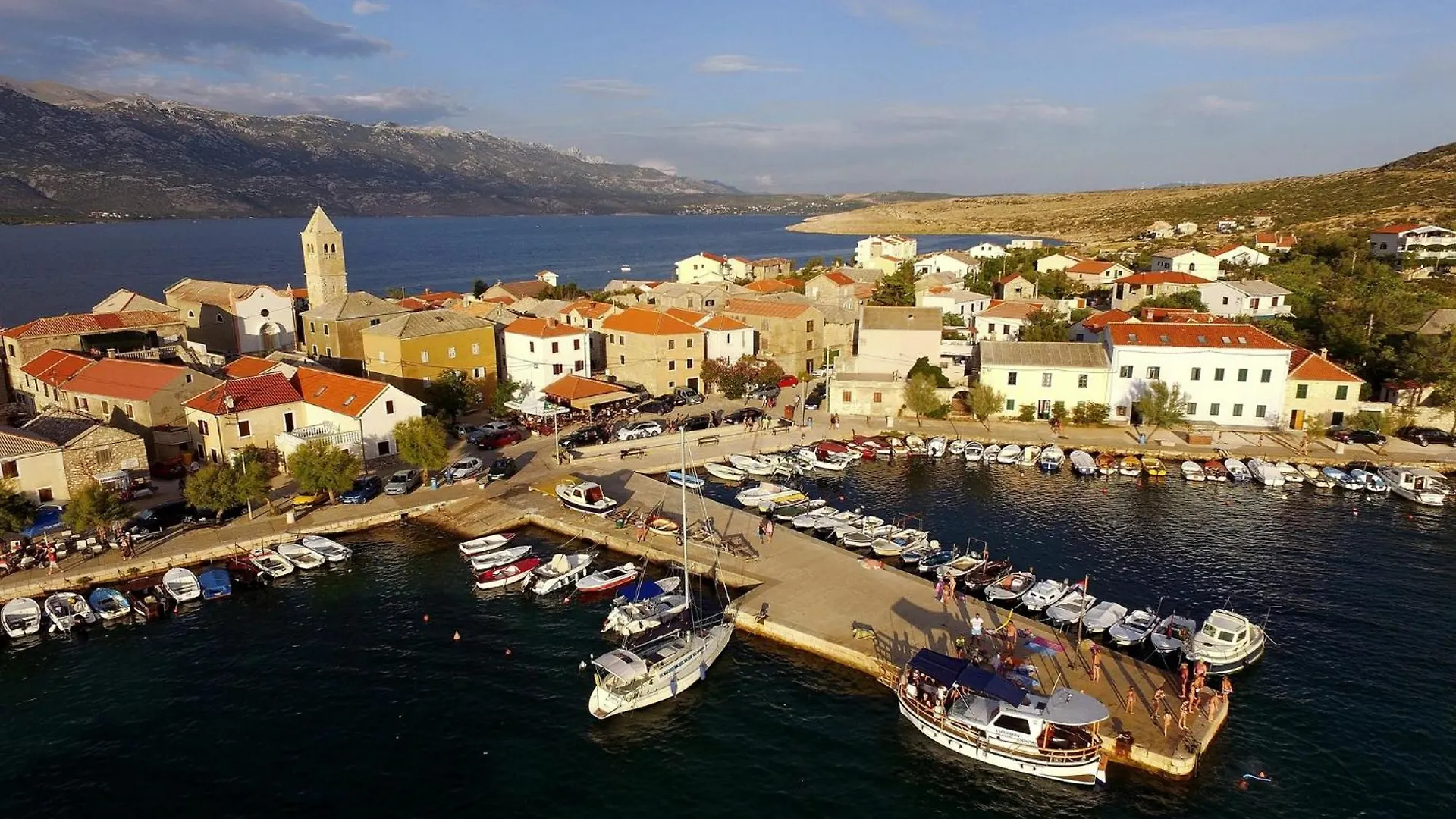 Mediterranean Villa With Pool, Beach, Panoramic View - By Traveler Tourist Agency Krk - Id 2509 Vinjerac Croatia