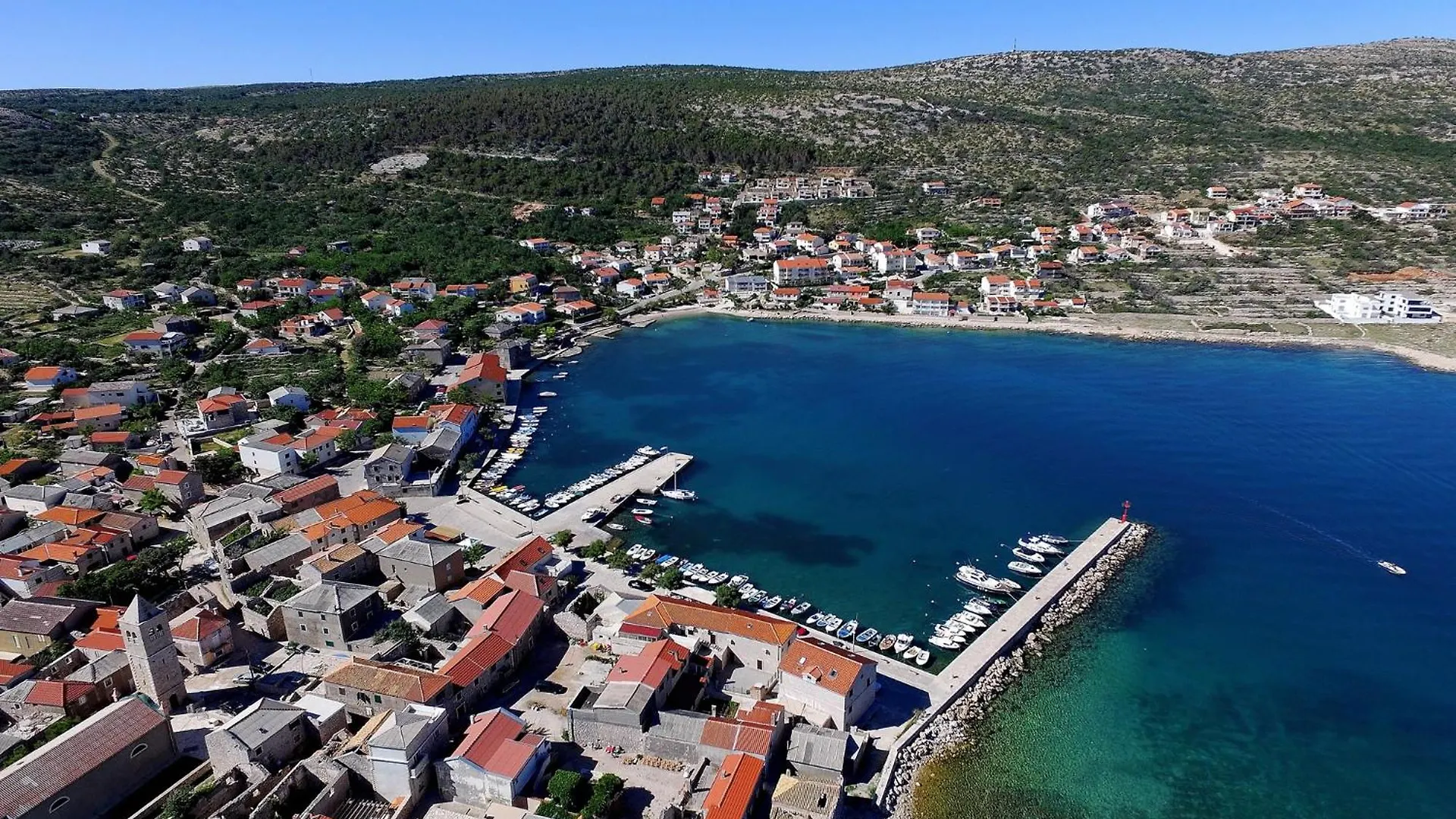 Mediterranean Villa With Pool, Beach, Panoramic View - By Traveler Tourist Agency Krk - Id 2509 Vinjerac 0*,