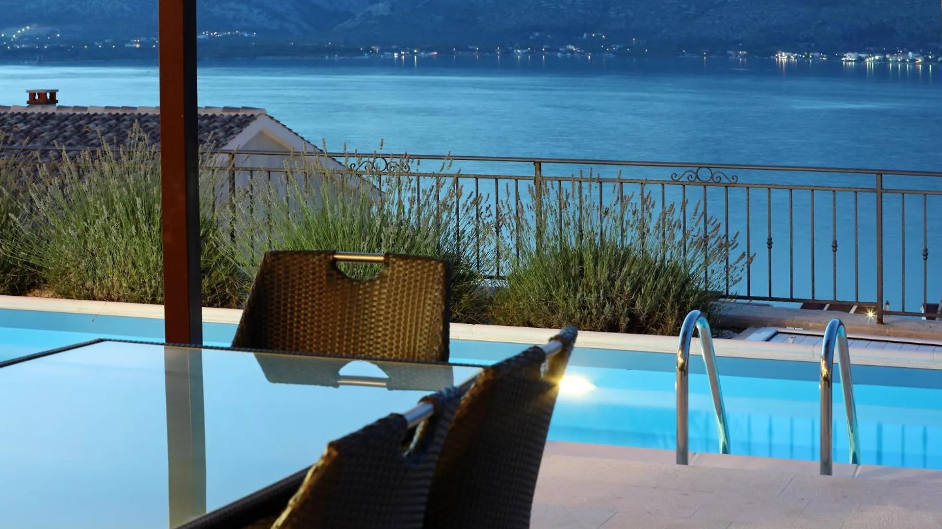 Mediterranean Villa With Pool, Beach, Panoramic View - By Traveler Tourist Agency Krk - Id 2509 Vinjerac